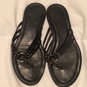 Black banana republic sandals